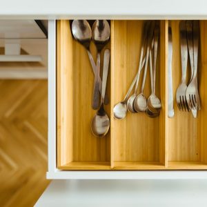 Bamboo Drawer Organizer Set